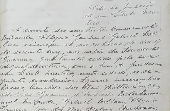 107 ANOS DE FUNDAÇÃO DO MARCÍLIO DIAS